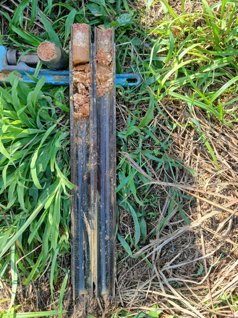 Sondagem SPT em Jaraguá do Sul — ago/2026: amostras ordenadas por profundidade